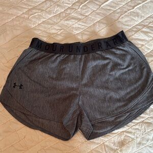Under Armour Women's Charcoal Athletic Shorts